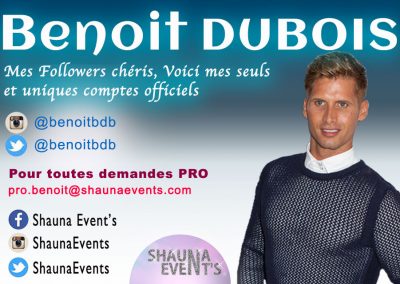 bannière web de Benoit DUBOIS People SHAUNA EVENTS créé par Franck Cord'homme - été 2016 - Visible sur webtuto.fr